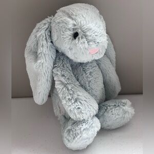 Retired Jellycat Bashful Bunny Blue Rare